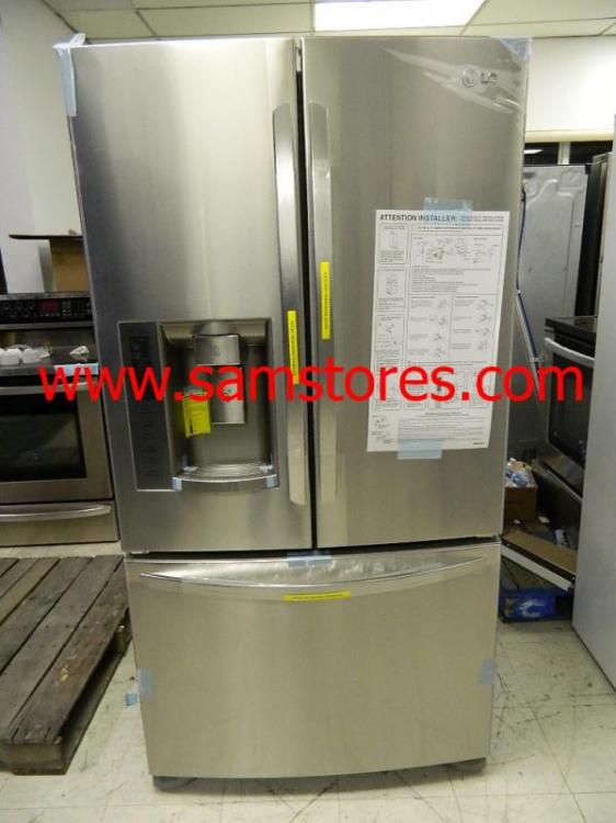 LG 30.7 Cu ft French Door Refrigerator - Stainless Steel