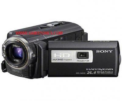 Sony HDRPJ600E 220GB Hard Disk Drive HD Camcorder with Projector PAL