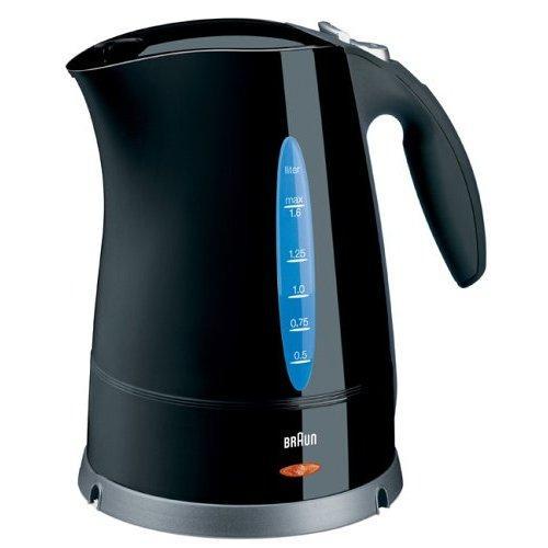 Middelen Schrijft een rapport zag Braun WK300 AquaExpress Cordless Kettle FOR 220 VOLTS NOT FOR USE IN  USA/CANADA (Black) 