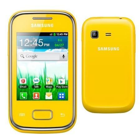 SAMSUNG S5300 GALAXY POCKET ANDROID GSM UNLOCKED QUADBAND PHONE: YELLOW