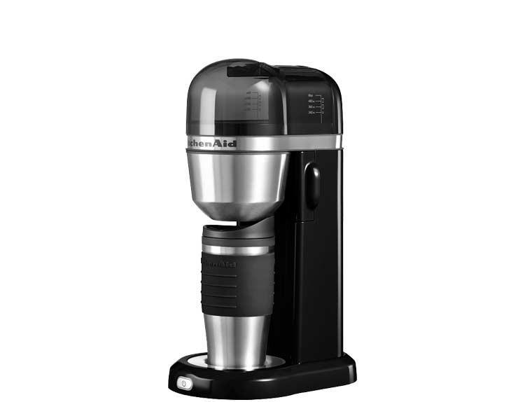 KitchenAid 12-Cup Onyx Black Residential Drip Coffee Maker in the