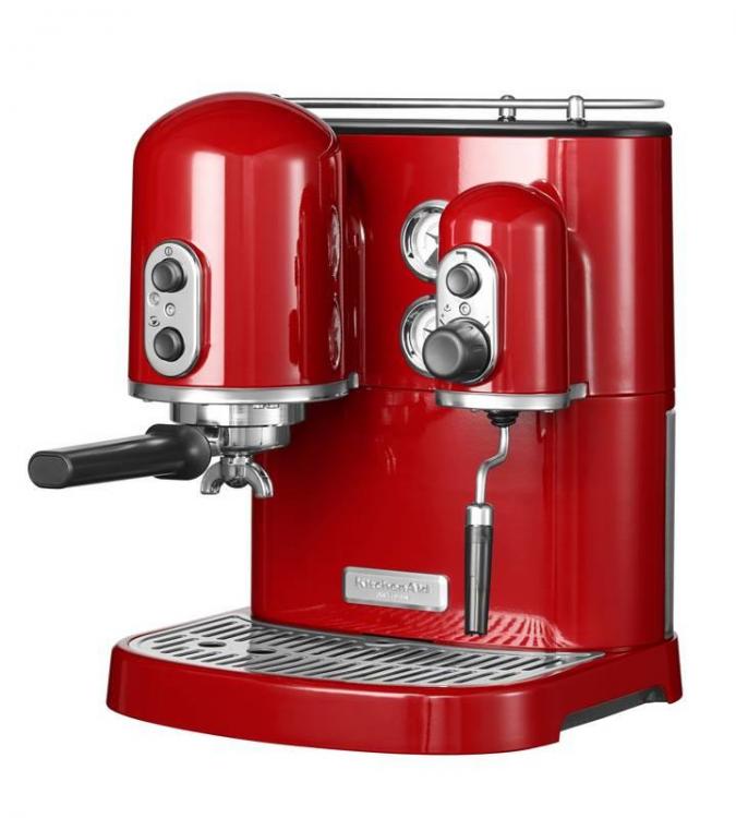 kitchenaid artisan espresso machine 220 red