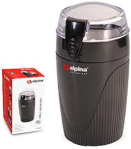 Alpina SF-2818 Electric Coffee/Spice/Nut Grinder for 220/240 Volt Countries  (Not for USA), Black 