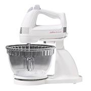VonShef 13230 Two-in-One Hand/Stand Mixer for 220 Volts and 50hz | Red