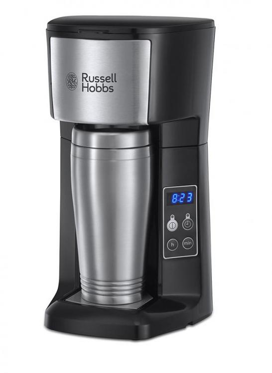 Russell Hobbs 22630 Brew and Go Coffee Machine and Mug, 400 ml - Stainless  Steel Silver 220 VOLTS NOT FOR USA