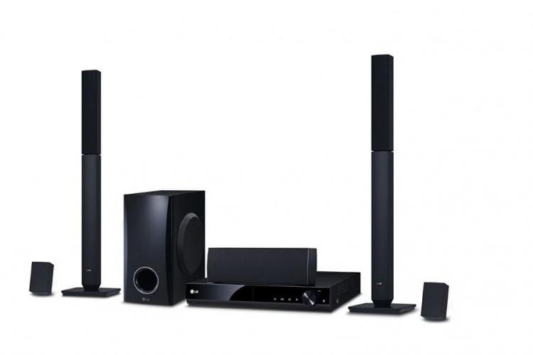 LG 5.1 Channel 330 W DVD Home Cinema System - Black 220 Volt NOT FOR USA5.1 channe