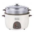 Black & Decker RC1860 700W 1.8 L 7.6 Cup Rice Cooker White for 220-240  volts (Non-USA Compliant)