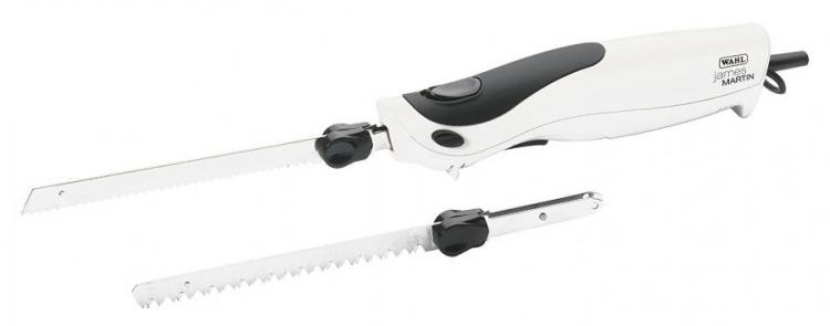 BLACK+DECKER 9-Inch Electric Carving Knife Comfort Grip Handle, White,  EK500W