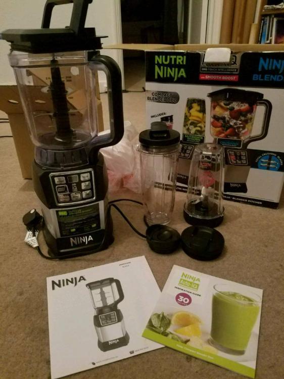  Nutri Ninja Auto-iQ Compact System (BL492W): Home & Kitchen