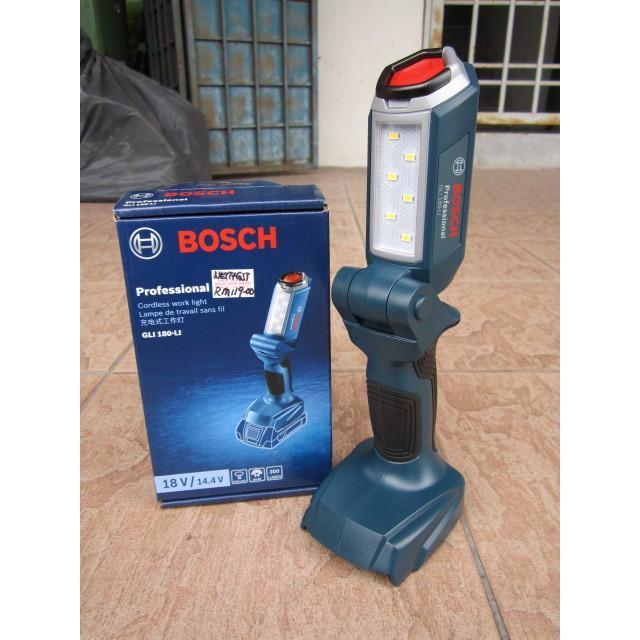 Présentation de la Lampe led Bosch GLI 18V-300 