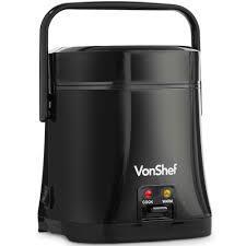 Vonshef 13342 Small Personal Rice Cooker Steamer 220 VOLTS NOT FOR USA