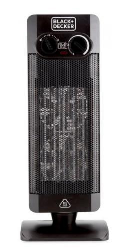 Black Decker HX340 2000W Vertical Fan Heater 220-240 Volts Not Fo