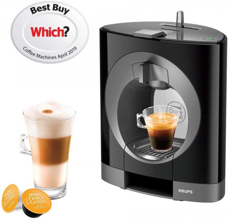 NESCAFE Coffee Machine Dolce Oblo by Krups – Black 220volt (NOT FOR USA)
