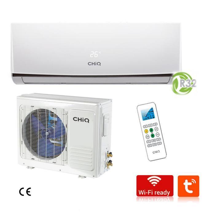CHiQ CQASQE12H4W 12,000 BTU WIFI Split-Air Conditioner 220 VOLTS 50-60 Hz