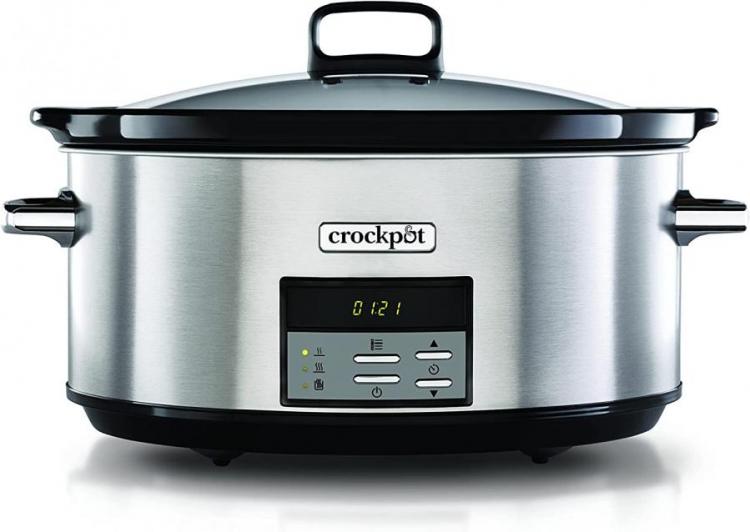 Crockpot Electric Slow Cooker, Programmable Digital Display
