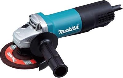 Makita 9558PBGY 125 mm 840W Angle Grinder with Paddle Switch - Black/Blue 220-240 volts not for USA